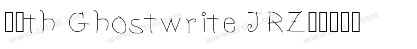 13th Ghostwrite JRZ常字体转换